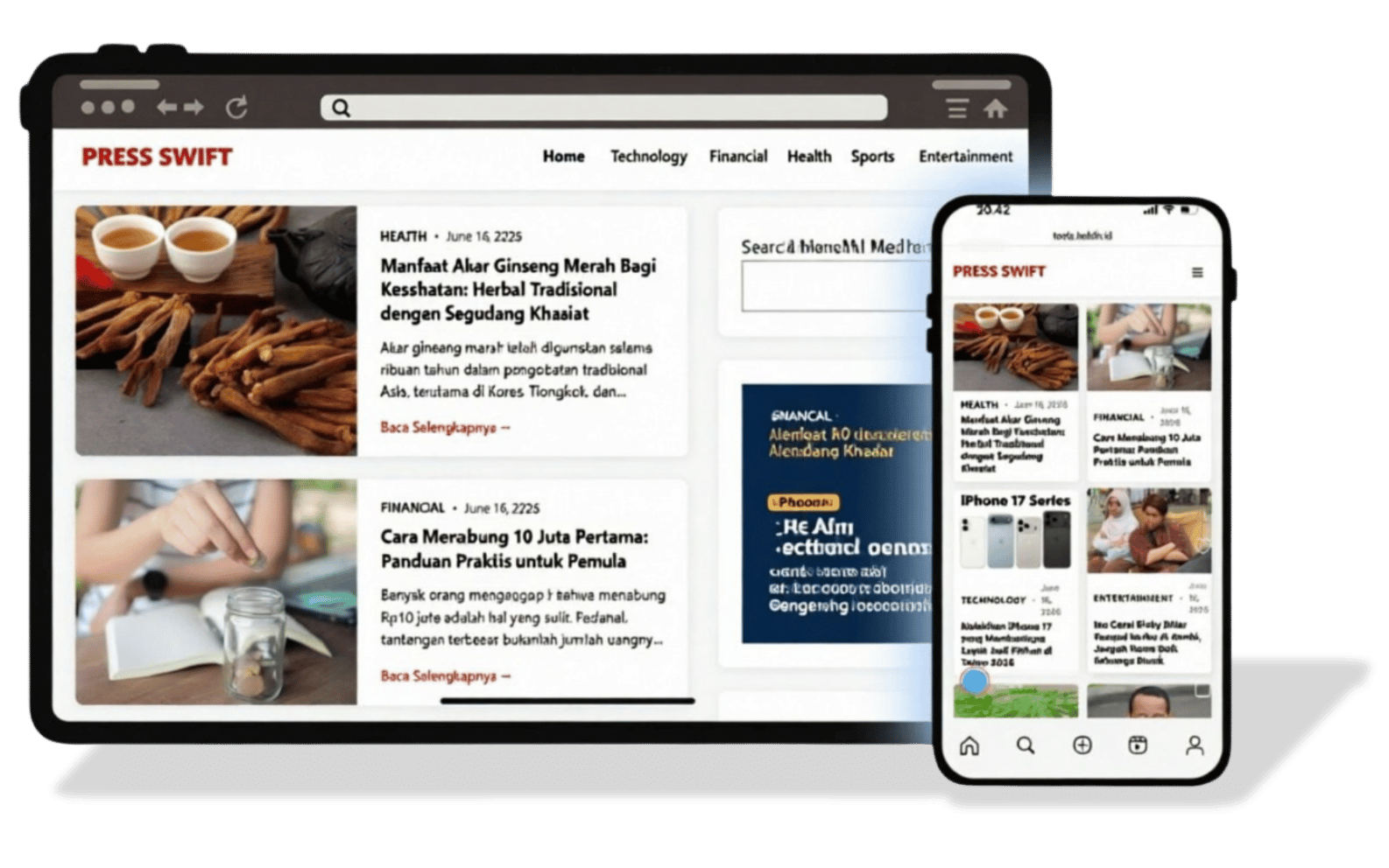 Kenalkan PressSwift: Solusi Portal Berita Kelas Dunia